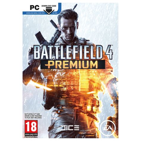 BF4 Premium Service ONLY - this does not include the Game BF4 only DLC ...