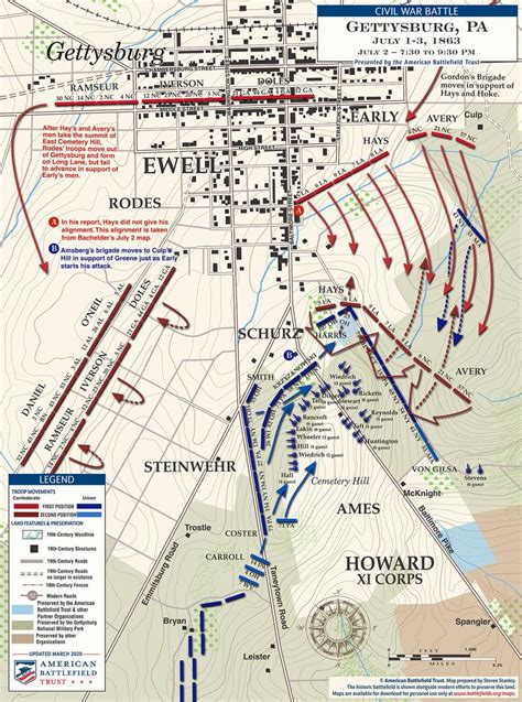 Gettysburg Map - vrogue.co