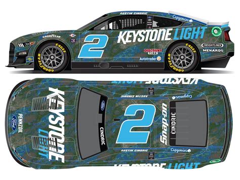 Austin Cindric 2023 Keystone Light 1:24 Elite Nascar Diecast