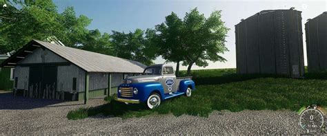 FS19 1948 Ford F100 service truck v1.0 - FS 19 & 22 USA Mods Collection