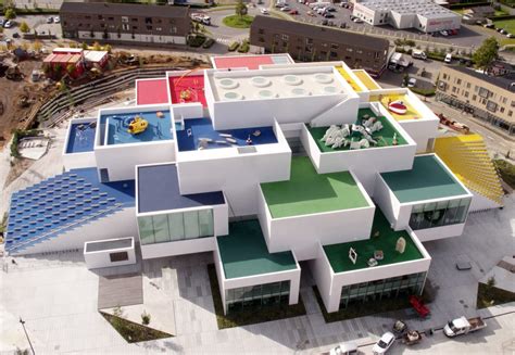 Twenty-One Colorful Cubes Compose Denmark's Newly Opened Lego House ...