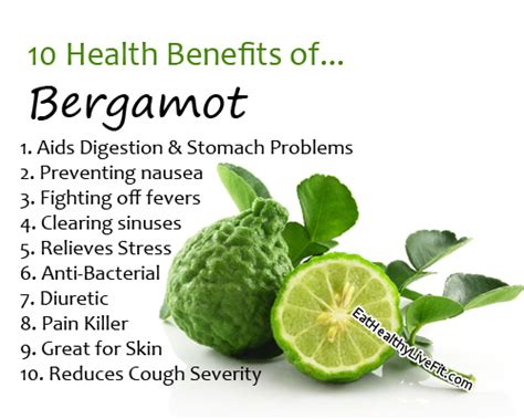 10 Health Benefits of Bergamot | Eating Healthy Living Fit ...