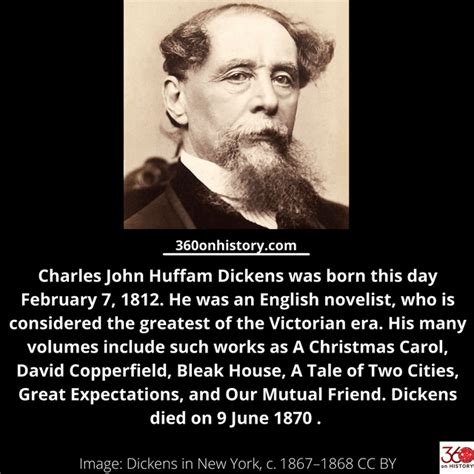 Happy Birthday to Charles Dickens : r/360onHistory