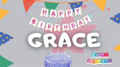 Happy Birthday Grace Song - YouTube