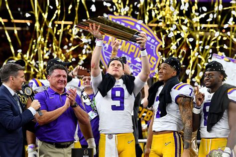 LSU wins the College Football Playoff Championship - Team Speed Kills