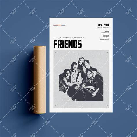 Friends Tv Show Poster / Tv Series Poster / Print Wall Art / - Etsy