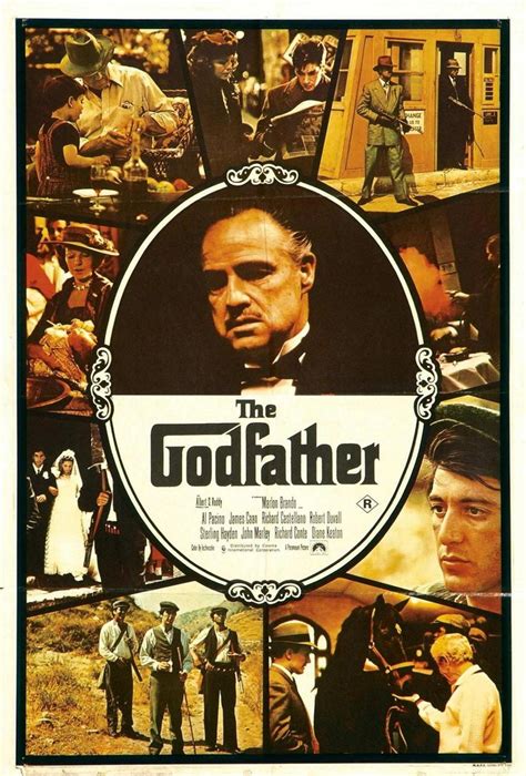 The-Godfather-Poster-9 (With images) | Classic movie posters, Godfather ...