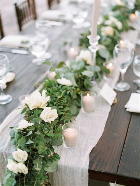 Green Wedding Table Decoration - Table Decoration