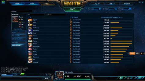 Smite God Pack Many Exclusive/Limited Skins - EpicNPC