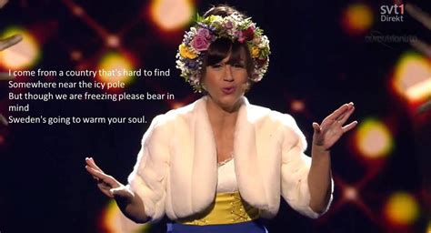 Eurovision Presenter Petra Mede Steals the 2013 Contest with Comedy ...