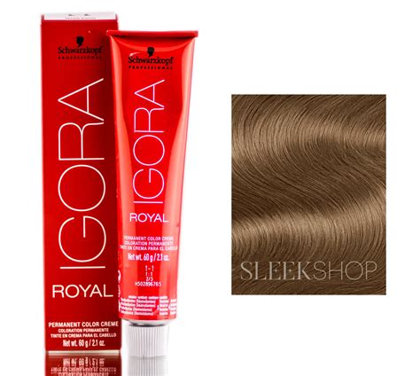 Schwarzkopf Igora Royal Permanent Hair Color - 7-57 Medium Gold Copper ...