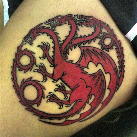 Targaryen tattoo | Targaryen tattoo, Game of thrones tattoo, Tattoos