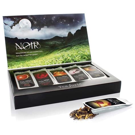 Tea Forte | Noir Collection of Black Teas | Single Steep Packs