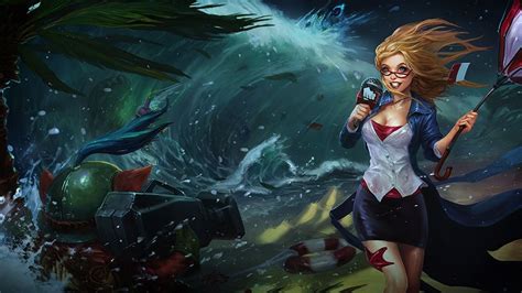 League of Legends' Janna gets a meteorologist makeover - Polygon