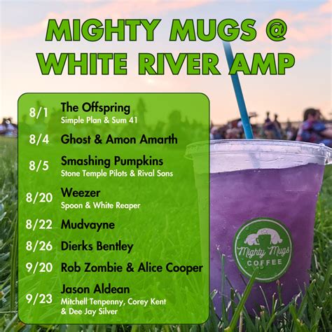 White River Amphitheater — MIGHTY MUGS COFFEE