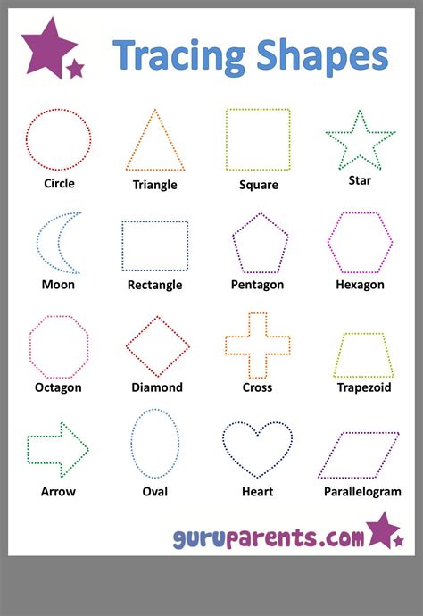 Free Printable Shapes Worksheets For Kindergarten - Printable 2024 Word Searches