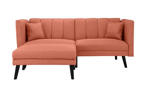 Esme Mid Century 2 Seater Sleeper Couch | Sofamania.com