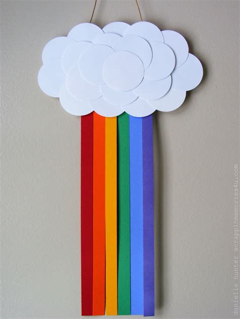 Snap.Scrap.Blog.Tweet: Kids Craft Idea: Paper Rainbow for St. Patrick's Day