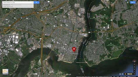 Perth Amboy New Jersey Map - United States