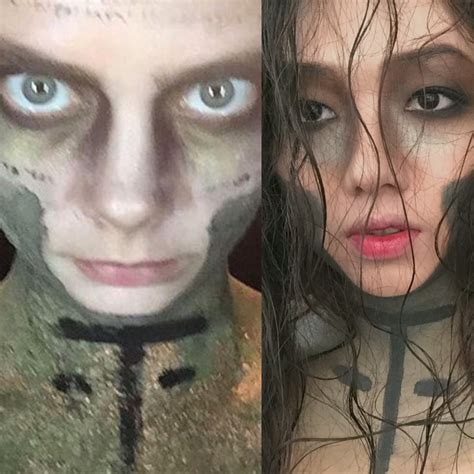 Halloween: Suicide Squad Enchantress (Cara Delevingnes makeup) - Beauty ...