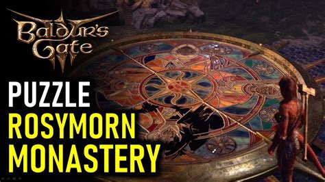 How to Solve Rosymorn Monastery Puzzle | Baldur's Gate 3 (BG3) - YouTube