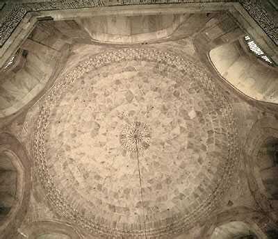 The Interior of the Main Dome - Explore the Taj Mahal