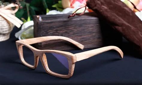 High quality handmade wood frame glasses eye prescription men glasses ...