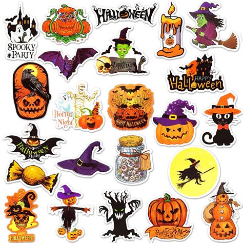 Spooky halloween stickers cute to jazz up your messages