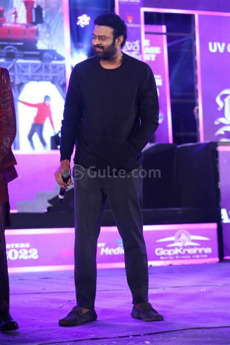 Prabhas At Radhe Shyam Trailer Launch