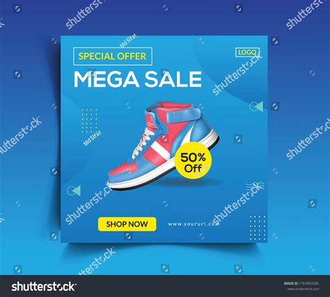 Shoes Advertising Modern Web Banner Design Template F - vrogue.co