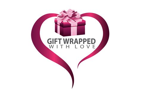 Business Logo Design for Gift Wrapped with Love, or With Love. by Tishwilsen | Design #3785445