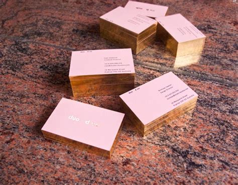 16 Gold Foil Business Cards that Stand Out from the Pack - Jayce-o-Yesta