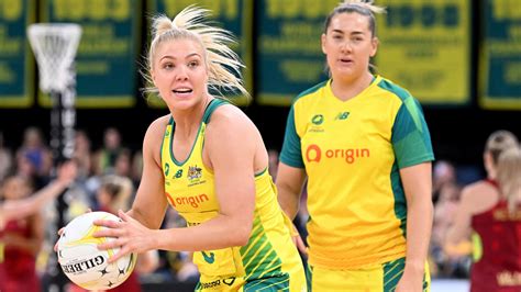 'Netball is ever-evolving' - Australia embraces inclusive uniform choices | Netball News | Sky ...