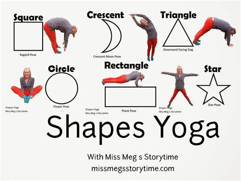 Shape yoga | Yoga for kids, Preschool yoga, Childrens yoga