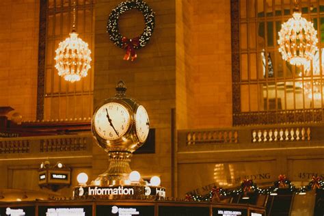 The Grand Central Terminal Clock · Free Stock Photo