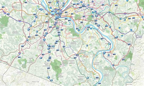 Pittsburgh bus routes in 2009 vs 2024, all i can say is LOL : r/pittsburgh