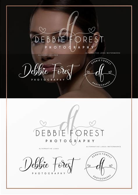 Watermark Logo Photography Logo Branding Package Signature - Etsy