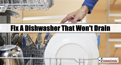 How To Unclog A Dishwasher & Drain | KitchenSanity | Kitchenaid dishwasher, Unclog dishwasher ...