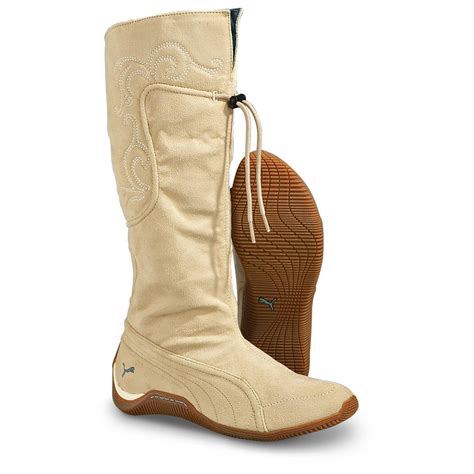 Women's Puma® Flurry Boots, Beige - 170830, Casual Shoes at Sportsman's ...