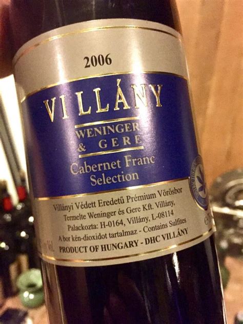 Villányi Franc & Franc - EXOTIC WINE TRAVEL