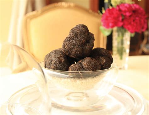 French Black Winter Truffles At Petrus | Tatler Asia