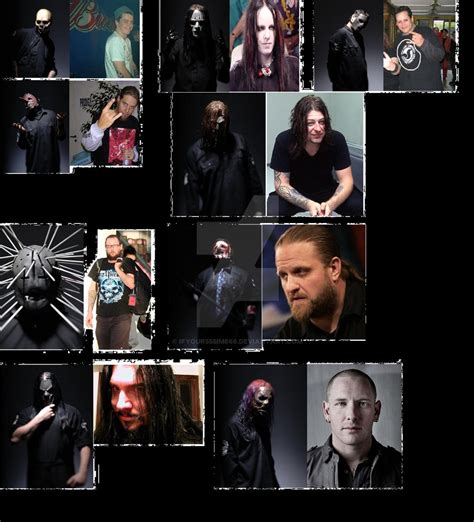 Slipknot Members Unmasked by IfYour555Im666 on DeviantArt