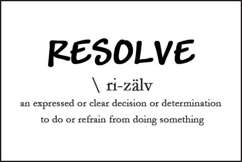 Four Things to Know About Your Resolve - Innerkinetics.com