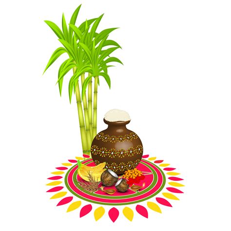 happy pongal (pot stock ping) png vector collection - SRK GRAPHICS