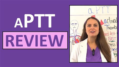 aPTT Blood Test Normal Range Nursing NCLEX Labs Review - YouTube