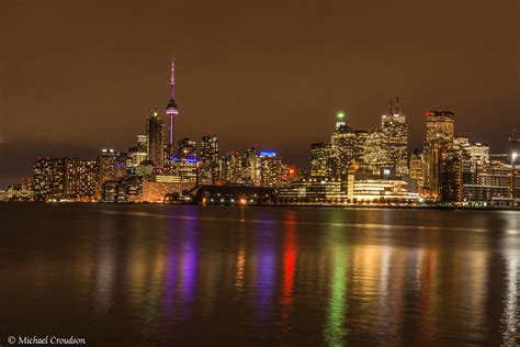 Toronto Waterfront at night 2 | Michael Croudson | Flickr