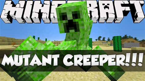 MUTANT CREEPER!!! - Mod Spotlight - YouTube