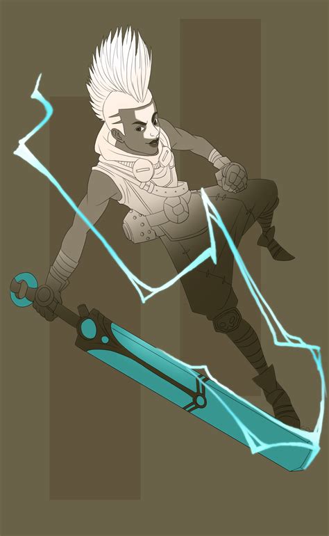 LoL - Ekko by SuperKusoKao on DeviantArt