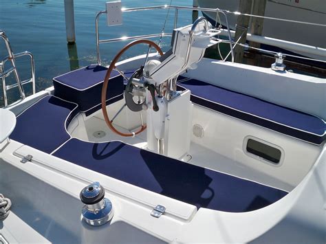 Sailboat Cockpit Cushions - Lake Shore Boat Top Company, Inc.