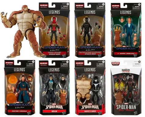 Marvel Legends Spider-Man No Way Home Figures Series! Armadillo BAF ...